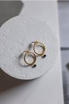 Adriana Ear Jackets Black Spinel - Elinart