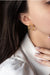 hammered-circle-earrings