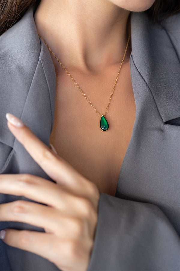 Minimal Drop Necklace - Elinart