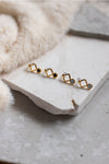 rhombus-earrings-black