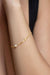 Minimal Cross Bracelet 925° - Elinart