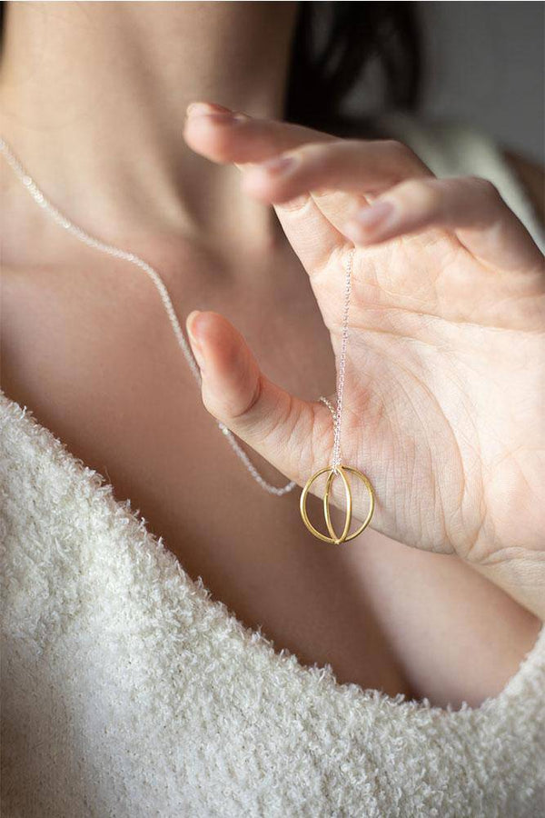 Miriam Gold Necklace 925° - Elinart