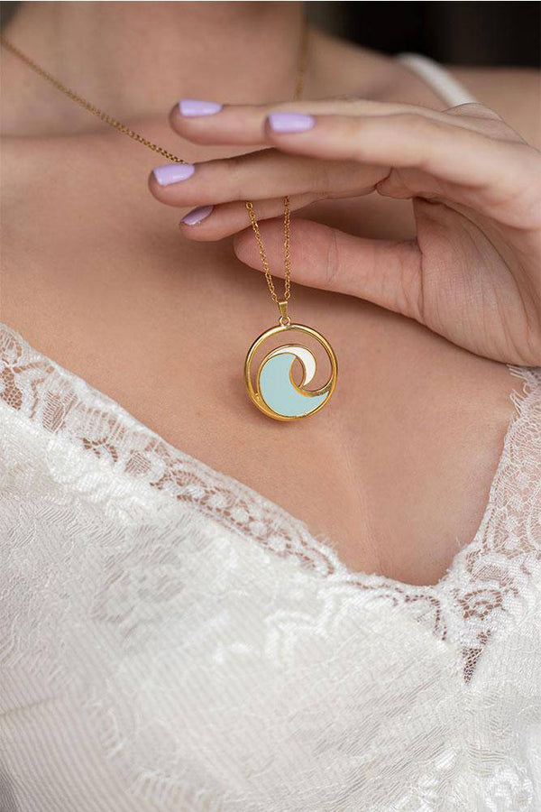 Wave Necklace - Elinart