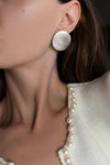 Elizabeth Earrings Silver - ELINART