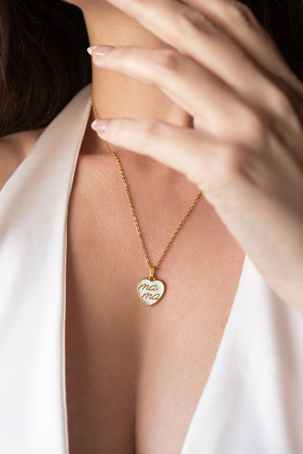 Mama Heart Necklace - ELINART