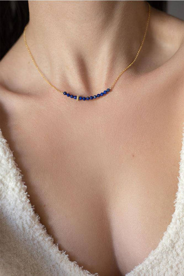 Lapis Lazulis Necklace 925° - Elinart