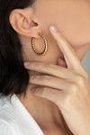 Natalia Curly Hoops - Elinart